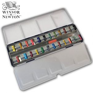 Creotime Winsor & Newton set de peinture aquarelle 14 pièces multicolore -  Autres accessoires de dessin et peinture - Achat & prix