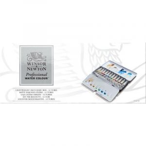 Boîte aquarelle extra-fine Winsor & Newton - 12 tubes