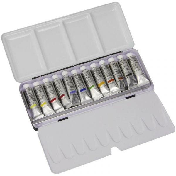 Boîte aquarelle extra-fine - 12 tubes 5ml - Winsor & Newton