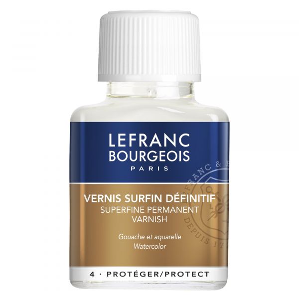 Vernis gouache et aquarelle 75ml - Lefranc & Bourgeois