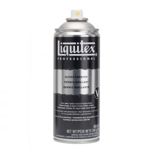 Vernis en bombe brillant pour acrylique - Liquitex