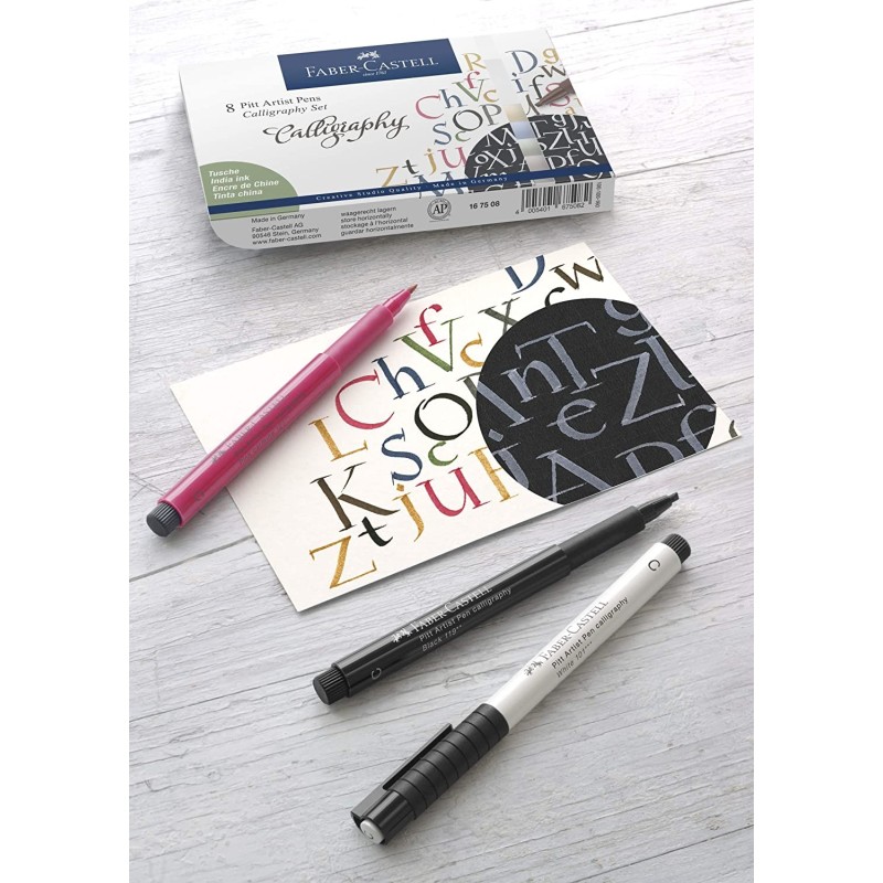 Feutres pigmentés à l'encre de Chine Faber Castell