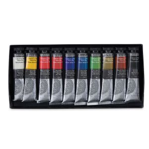 10 tubes de peinture à l'huile Sennelier extra-fine