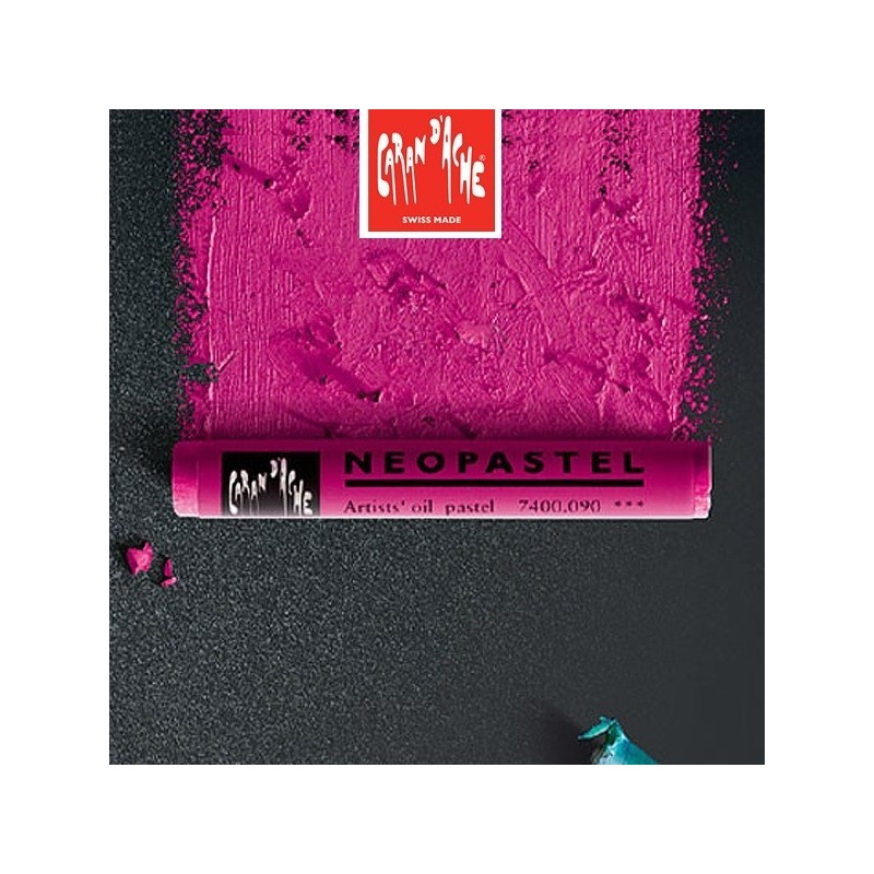 Texture du pastel à l'huile Neopastel de Caran d'Ache