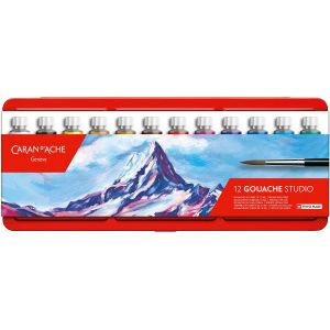 Set de Gouache - 12 tubes 10ml - Caran d'Ache