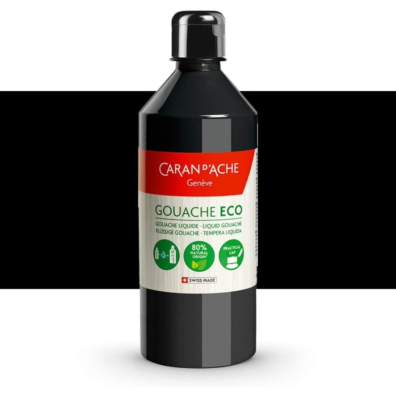 Gouache Eco Caran d'Ache noir