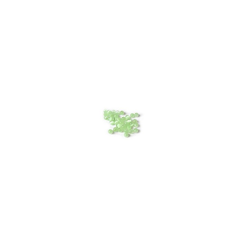 Perle Œil de Chat - Vert