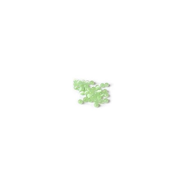 Perle Œil de Chat - Vert