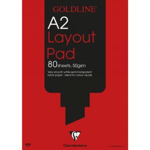 Papier Layout Goldline pour marqueurs de Claiirefontaine - Creastore