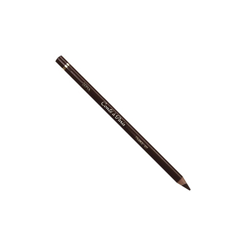 Crayon sépia de Conté