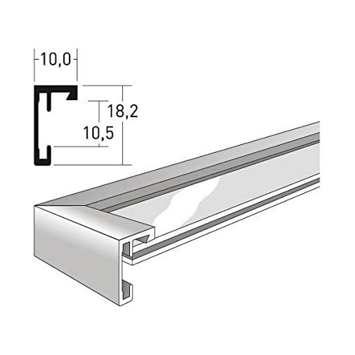 Dimensions profil cadre C2 Nielsen