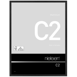 Cadre photo Nielsen C2 noir mat brossé
