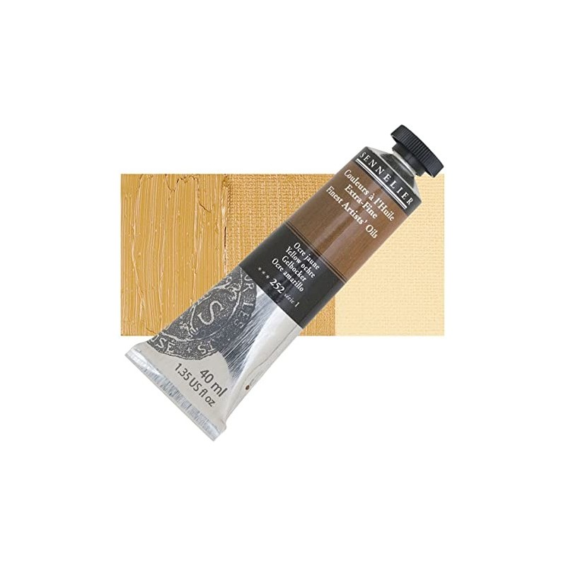 Ocre jaune huile extra-fine Sennelier