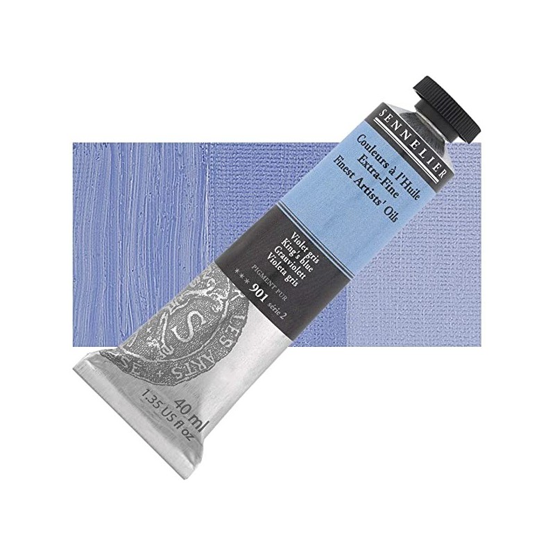 Huile extra-fine Sennelier violet gris