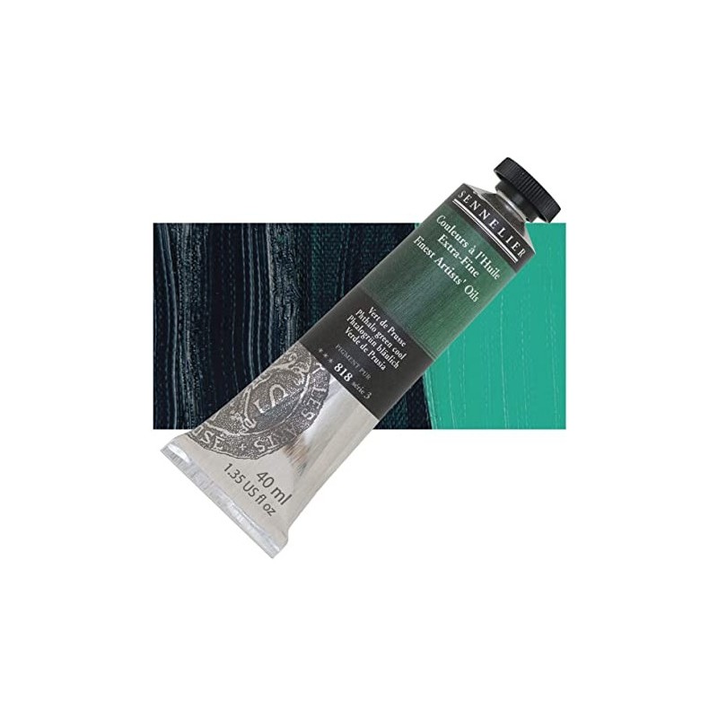 Peinture à l'huile extra-fine vert de Prusse