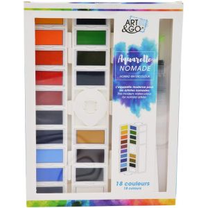 Set aquarelle Nomade de Art & Go