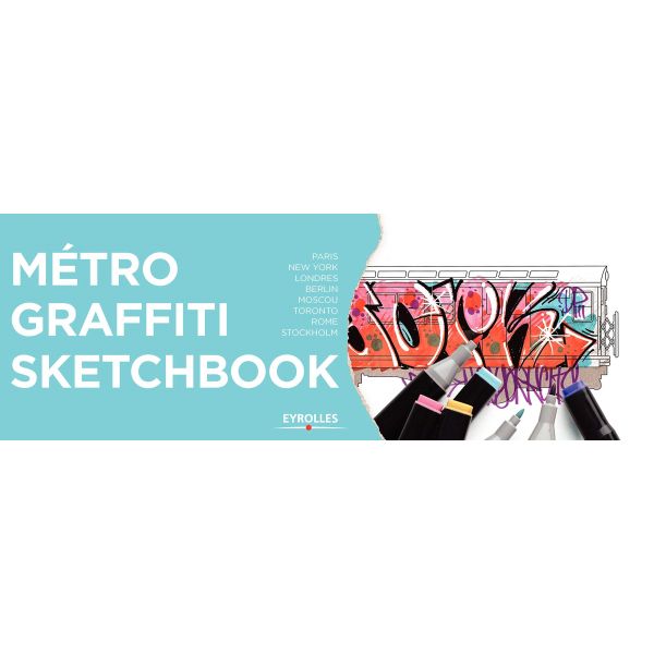 Métro graffiti sketchbook - Livre