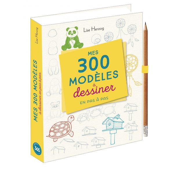 Mes 300 modèles à dessiner en pas à pas - Livre