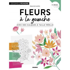 Fleurs à la gouache - Livre