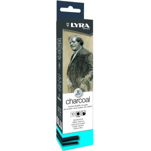 Etui de 10 fusains assortis Lyra