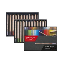 Boîte de 40 crayons pastels Caran d'Ache