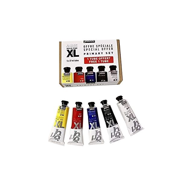 Kit Peinture Huile XL Studio 12 Couleurs assorties 12 ml