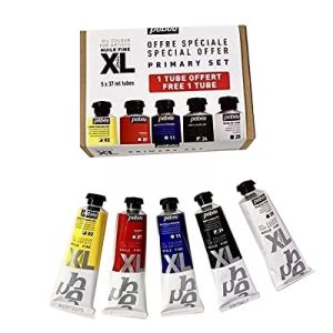 Pack d'huile XL couleurs primaires - 5x37ml - Pébéo