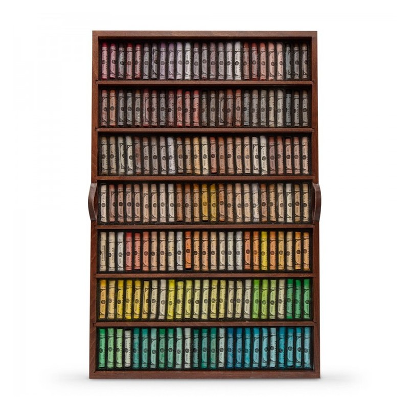 2eme étage du coffret 525 pastels à l'écu Sennelier