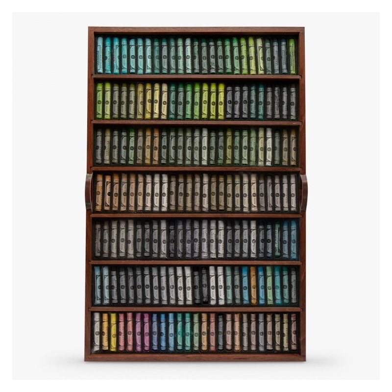 3eme étage du coffret 525 pastels à l'écu Sennelier
