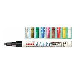Uni Paint Marker PX21 pointe fine, marqueur permanent à base de peinture à l'huile