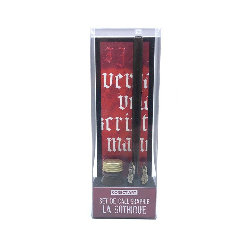 Set de calligraphie - Le gothique - Corect'art