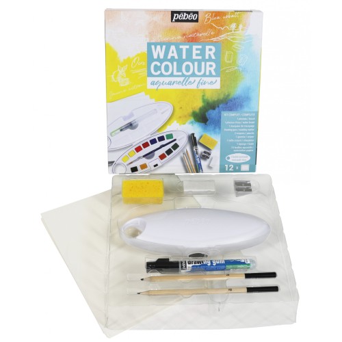 Kit d'aquarelle complet Pébéo