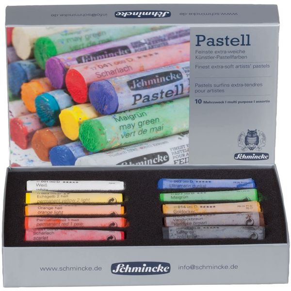 Boîte de 10 pastels Schmincke