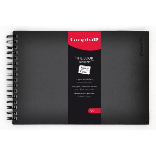 Carnet pour marqueurs à alcool Double Face - Graph'it - Creastore