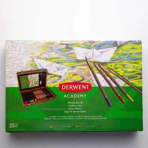 Coffret bois de 38 pièces pour le dessinAcademy - Derwent