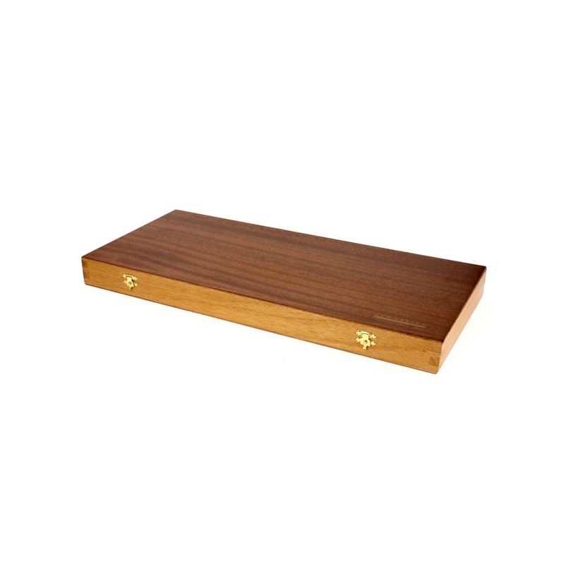 Coffret en bois de 50 pastels à l'huile Sennelier