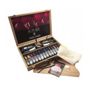 Coffret acrylique extra-fine 18 tubes 60ml - Sennelier