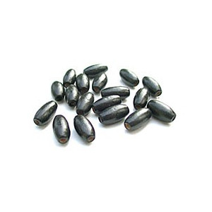 Perles bois olive - "Noir"