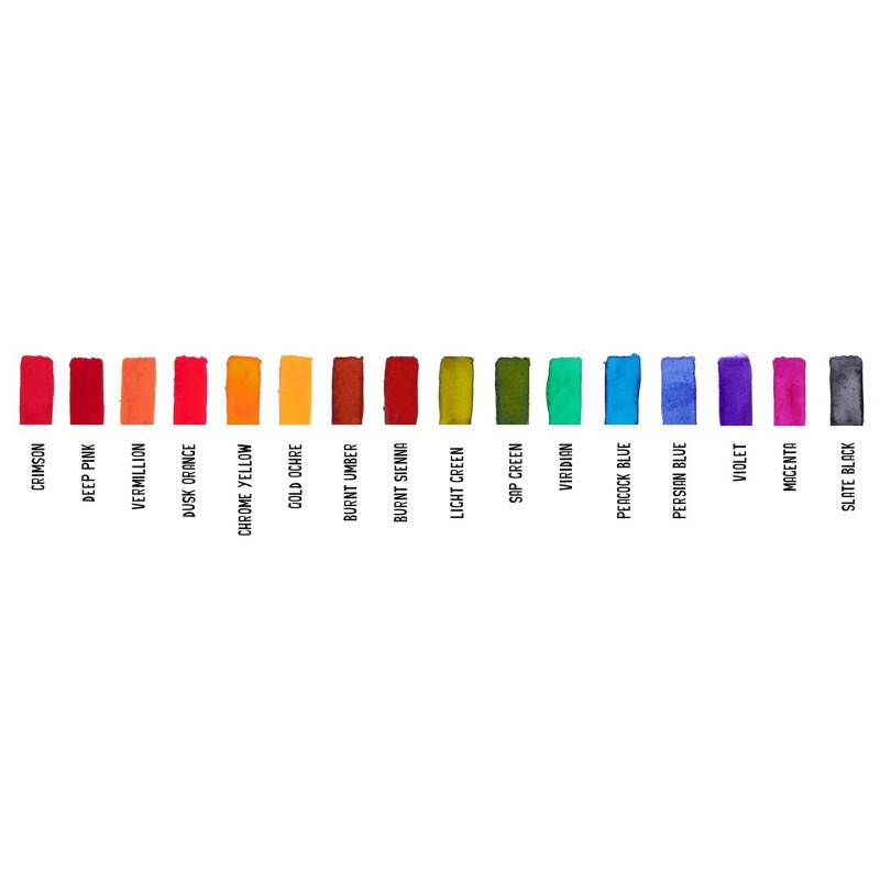 Nuancuer aquarelle Esquisse viviva