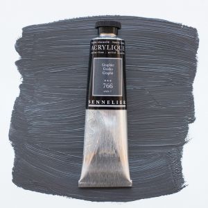 Acrylique Extra fine Sennelier couleur graphit