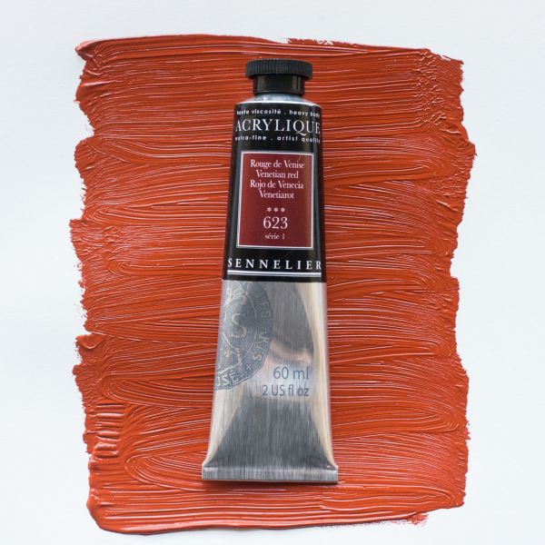 Acrylique Extra fine Sennelier - Rouge de venise