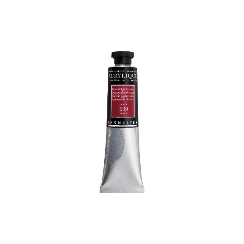 Peinture Acrylique Sennelier carmin quinacridone