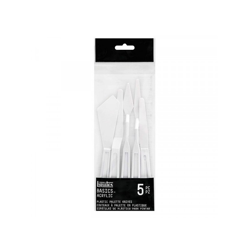 Set de 5 couteaux en plastique - Liquitex