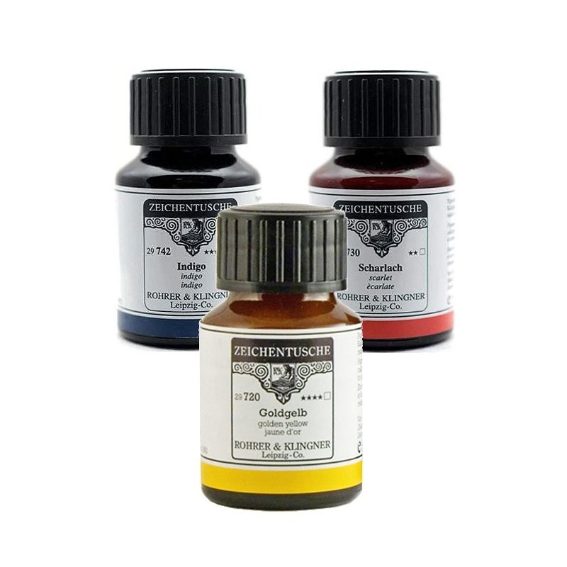 Encre à dessiner Rohrer Zeichenztusche 50ml
