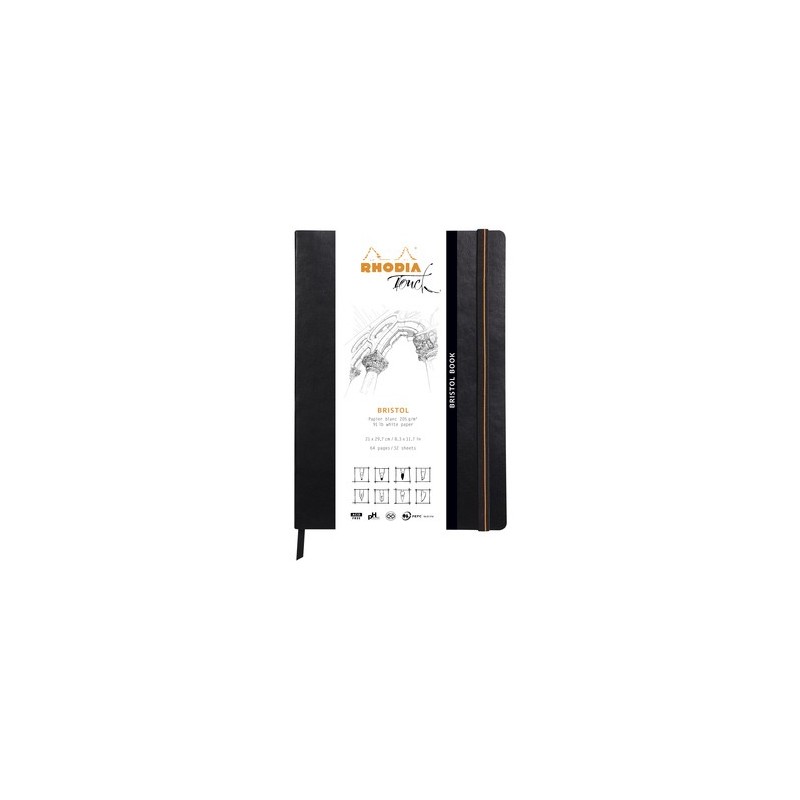Rhodia Touch - carnet Bristol A4