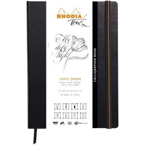 Rhodia Touch - Book calligraphie Simili Japon