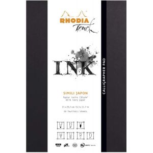 Rhodia Touch - Bloc calligraphie Simili Japon