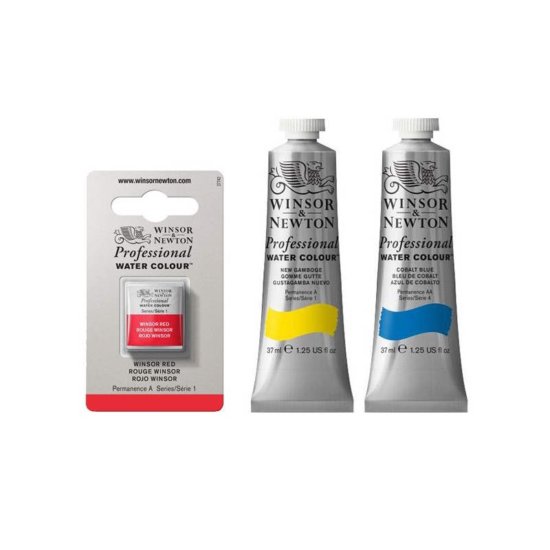 Peinture aquarelle extra Fine Professionnelle - Winsor et Newton