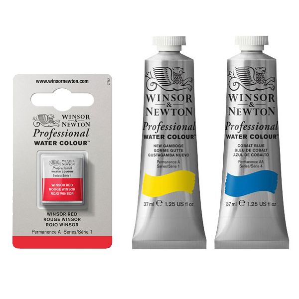 Peinture aquarelle extra Fine Professionnelle - Winsor et Newton