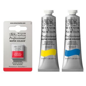 Peinture aquarelle extra Fine Professionnelle - Winsor et Newton